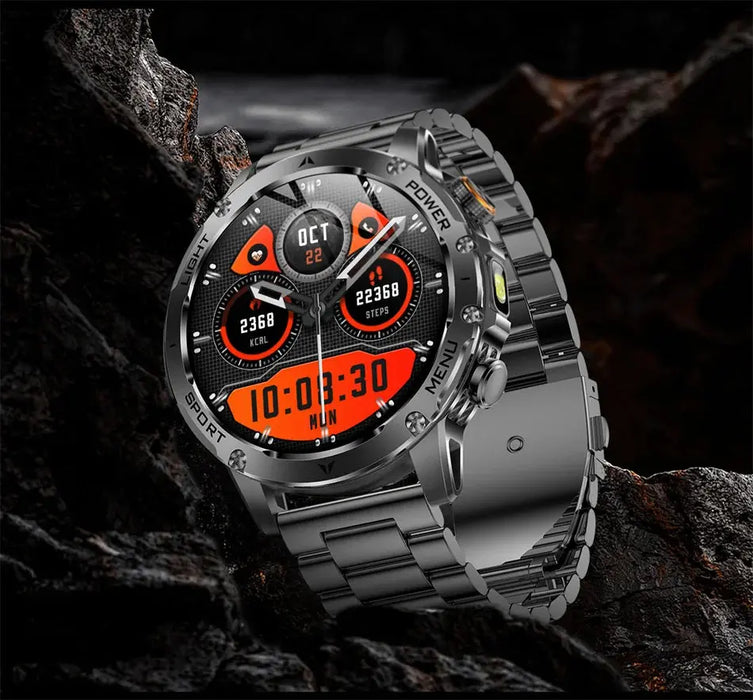 Smart Watch – AMOLED Display with AI Health Tracking SF