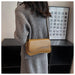 Women’s PU Saddle Bag – Stylish Hasp Closure & Interior Zipper Pocket - Samanta Factory