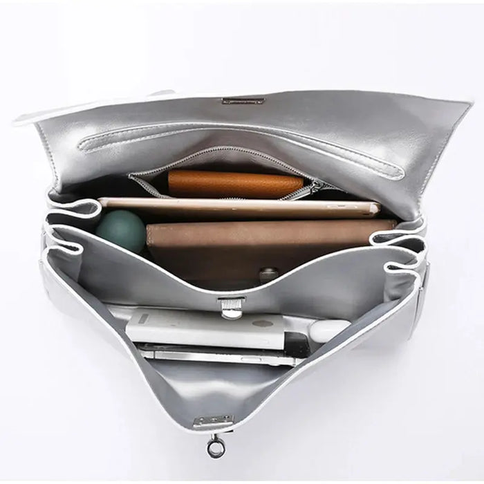 Denim Shoulder Bag - Soft Casual Tote Design SF
