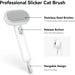 Deshedding Cat Brush – Gentle Grooming Tool for Long & Short-Haired Pets - Samanta Factory