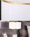 Contemporary LED Floor Lamp – Touch Control with Plated Metal Design - Samanta Factory