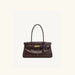 Leather Baguette Bag – Women’s Elegant Shoulder Handbag SF