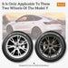 Design for TESLA 19 Inch Star Wheel Caps 4PCS Hubcap Automobile Hub Cap Full Rim Cover Accessories for Tesla Model Y 2020-2024 - Samanta Factory