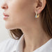 925 Sterling Silver Drop Earrings – 1ct D-Color Moissanite SF