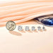 Moissanite Stud Earrings – 2ct D-Color Round Cut SF