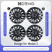 4PCS Wheel Cover Design For Tesla Model 3 Highland 2023-2025 18 Inch Right＆Left Hubcaps Storm Style Wheel Cover Accessories - Samanta Factory