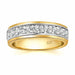 Men’s Moissanite Wedding Ring – D-Color VVS1 Sterling Silver SF