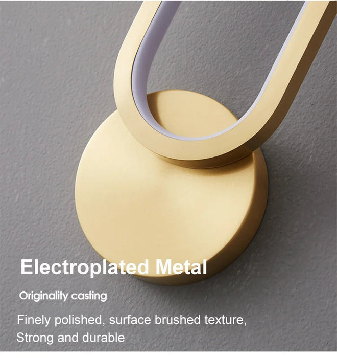 LED Wall Light – Modern Indoor Wall Sconce with 3-Colour Temperature for Bedroom & Hallway SF