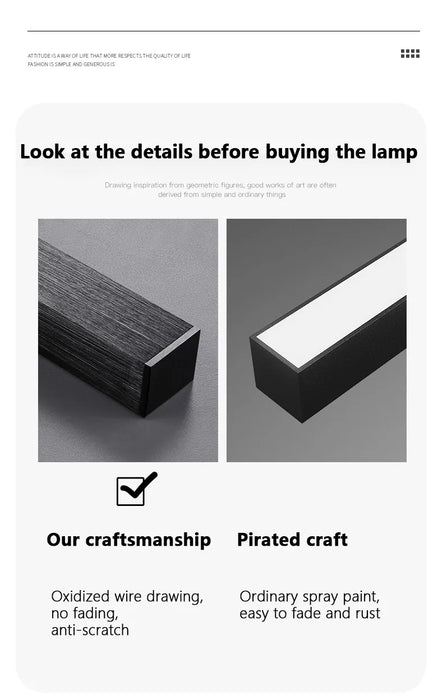 LED Ceiling Light – Modern 4-Bulb Aluminum Fixture for Living Spaces - Samanta Factory