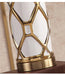 Nordic Ceramic Table Lamp – Elegant Fabric Shade Light for Bedroom & Living Room - Samanta Factory