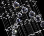 Modern LED Chandelier – Dimmable Flush Mount Ceiling Light - Samanta Factory