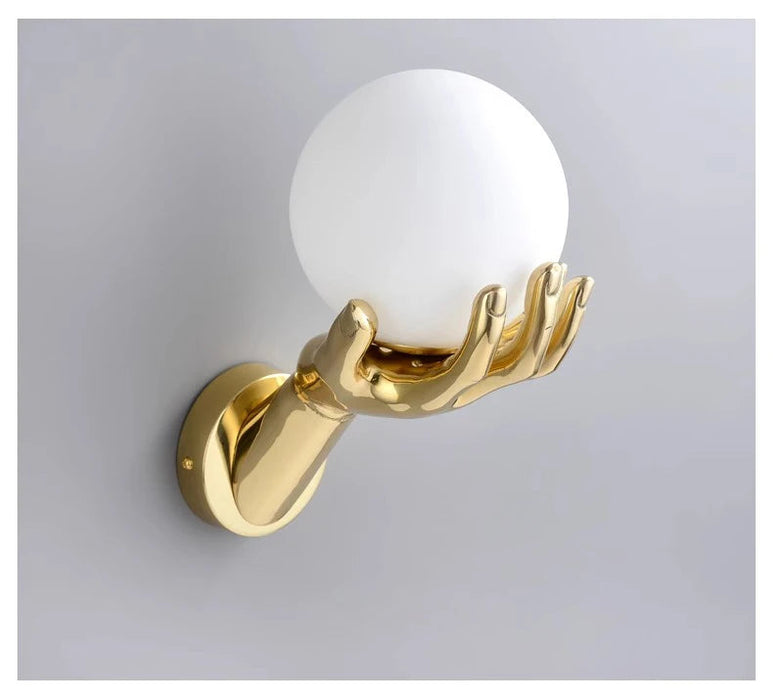 Modern Resin Wall Lamp – G9 LED Indoor Wall Light for Living Room & Bedroom SF