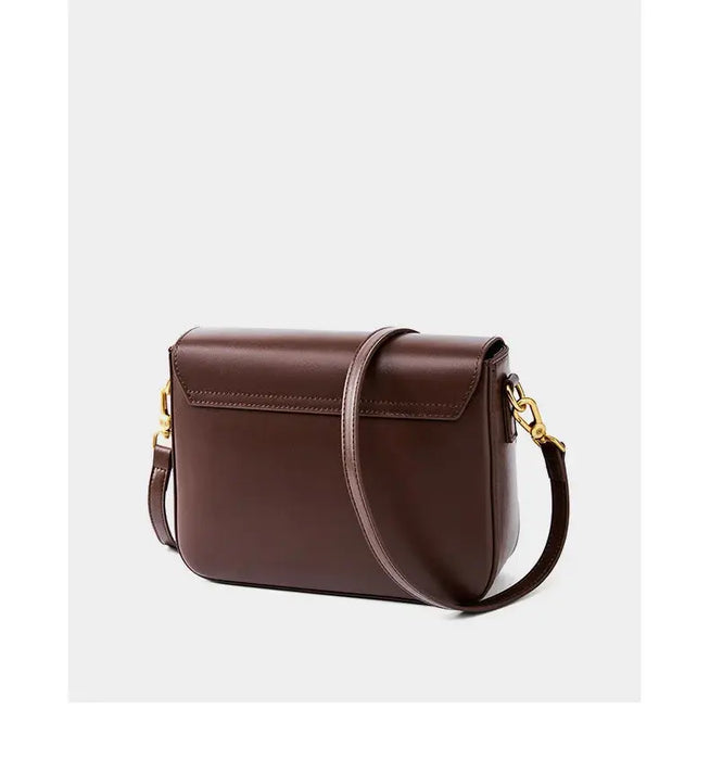 Split Leather Satchel Bag – Moderate Hardness for Women SF