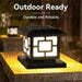 Solar LED Wall Light – Waterproof 4-Color Emergency Outdoor Lamp - Samanta Factory