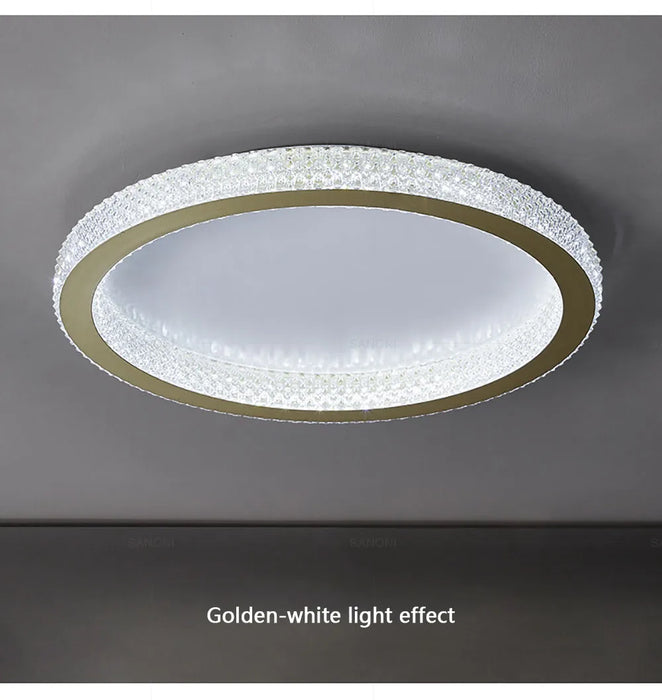 Luxury LED Ceiling Light – Modern Surface-Mounted Fixture for Living Spaces - Samanta Factory