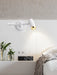 Modern Wall-Mounted LED Lamp – Adjustable Swing Arm with Warm/Cold Light for Bedrooms & Living Rooms - Samanta Factory