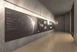 Modern Linear LED Wall Lamp – Black & White Minimalist Skyline Design - Samanta Factory