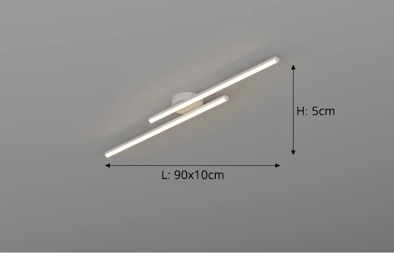 Modern LED Ceiling Light – Adjustable Dimmable Fixture for Kitchen, Bedroom, and Living Spaces - Samanta Factory