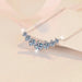 Moissanite Pendant Necklace – D Color VVS1 Sparkle in 925 Sterling Silver SF