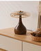French Retro Floor Lamp – Luxury LED Table & Bedside Lighting with Clear Glass Shade - Samanta Factory