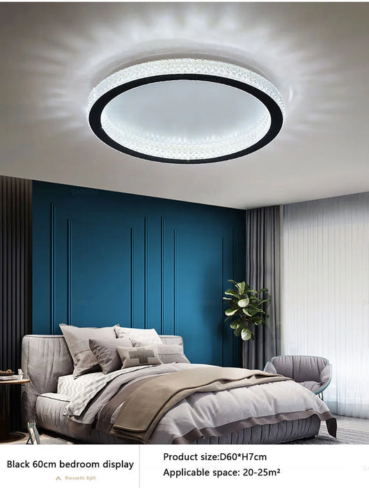Luxury LED Ceiling Light – Modern Surface-Mounted Fixture for Living Spaces - Samanta Factory