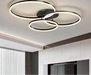 LED Ceiling Light – Art Deco Aluminum Design with Dimmable LED Bulbs - Samanta Factory