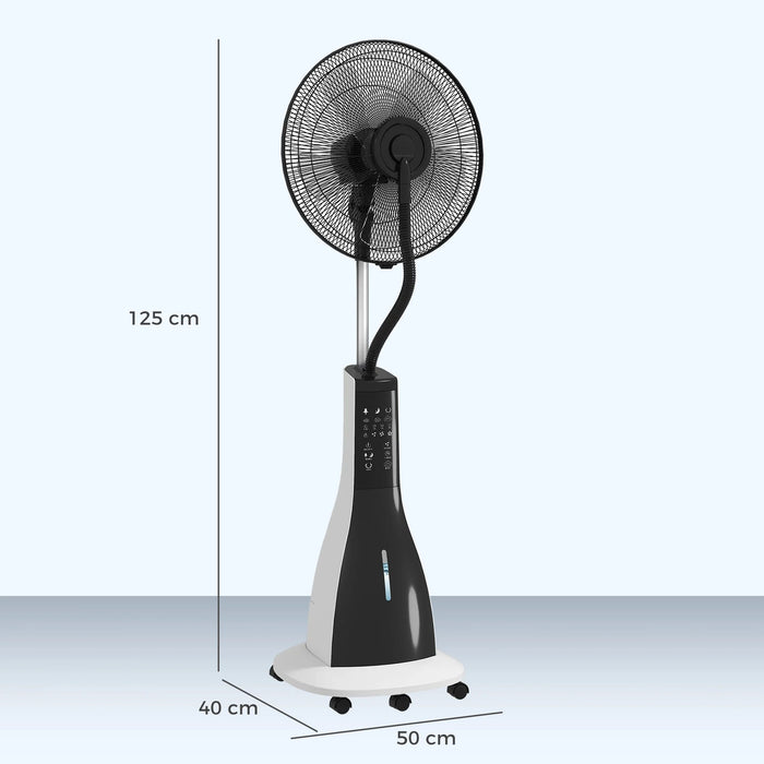 Misting Fan – Ultrasonic Atomization with 3-Speed Control & Remote SF