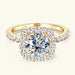 Brilliant GRA-Certified Moissanite Ring for Women with Hypoallergenic 925 Silver SF