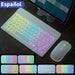 RGB Wireless Keyboard & Mouse Combo – Bluetooth & 2.4GHz for Tablet, Phone & PC Samanta Factory