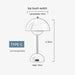 Flower Bud Desk Lamp – Touch-Controlled LED Light with Dimmable Brightness - Samanta Factory