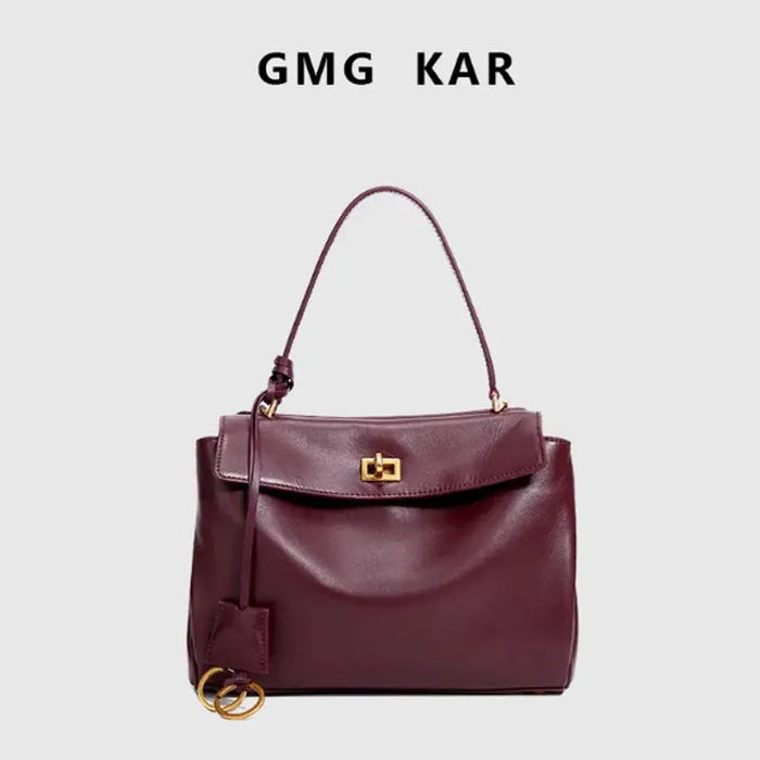 Urban Crossbody Bag - Lock Buckle Minimalist Design SF