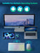 RGB Wireless Keyboard & Mouse Combo – Bluetooth & 2.4GHz for Tablet, Phone & PC Samanta Factory