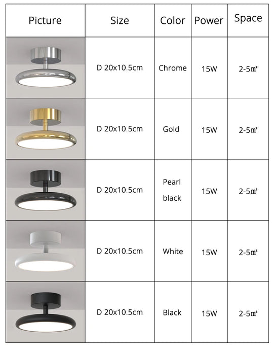 Modern Surface-Mounted Ceiling Light – Remote-Controlled LED Fixture for Bedrooms and Living - Samanta Factory