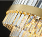 Modern Luxury LED Crystal Chandelier – Dimmable Remote-Controlled Ceiling Light - Samanta Factory