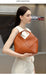 Cow Leather Shoulder Bag – Soft Satchel for Four Seasons SF