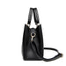 Women’s PU Leather Tote Bag – Fashion Soft Casual Handbag with Zipper Closure - Samanta Factory