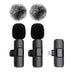 Xiaolo Wireless Lavalier Microphone – Plug & Play Mini Mic for iPhone, Android, Laptop - Samanta Factory