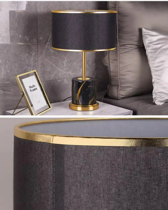 Contemporary LED Floor Lamp – Touch Control with Plated Metal Design - Samanta Factory