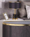 Contemporary LED Floor Lamp – Touch Control with Plated Metal Design - Samanta Factory
