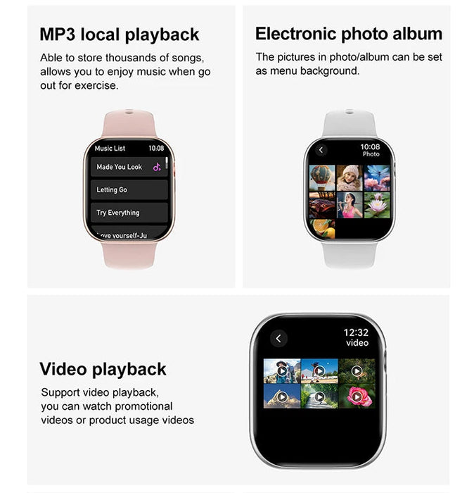 Smartwatch DT Watch 10 – 100+ Sports Modes & Waterproof Design SF