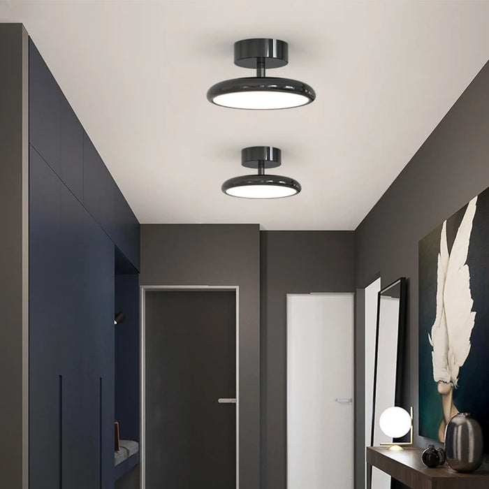 Modern Surface-Mounted Ceiling Light – Remote-Controlled LED Fixture for Bedrooms and Living - Samanta Factory