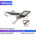 Aluminum 8000mah High Power Solar Light Outdoor Solar Street Light Waterproof Street Light For Garage Garden Terrace wall lamp - Samanta Factory