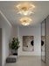 Crystal Pendant Light – Modern Loft Hanging Lamp with Iron & Glass Design - Samanta Factory