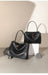 Leather Satchel Bag - Soft Casual Carry SF