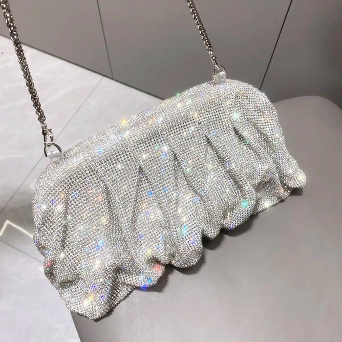 Metallic Clutch Bag – Shiny Casual for Women SF