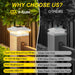 Solar Post Light – Bright LED Garden & Fence Lamp - Samanta Factory