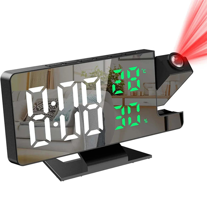 LED Alarm Clock – Bold Digital Display & USB Powered SF