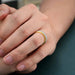 Men’s Moissanite Wedding Ring – D-Color VVS1 Sterling Silver SF