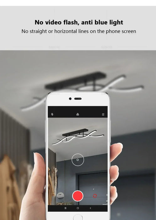 LED Ceiling Light – Simple Line Design for Modern Kitchens, Bedrooms, and Dining Areas - Samanta Factory