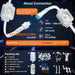 Outdoor LED String Lights – Multi-Color App & Remote Control - Samanta Factory